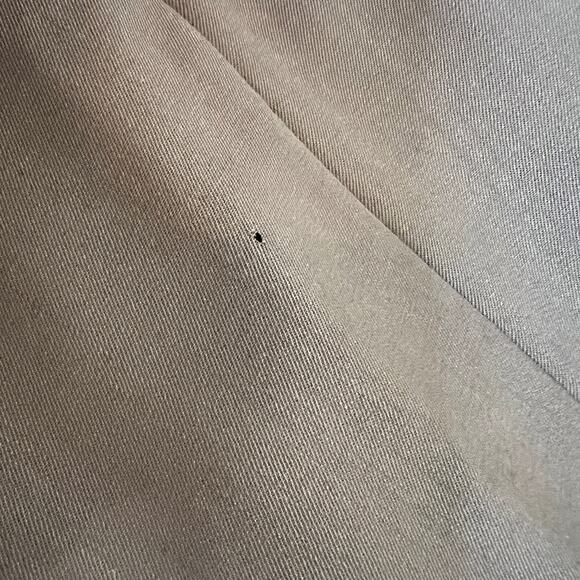 Vtg Ann Taylor Wool Trousers Pants Womens 10 Dark Chocolate Brown Pleated Cuffed - Picture 7 of 12